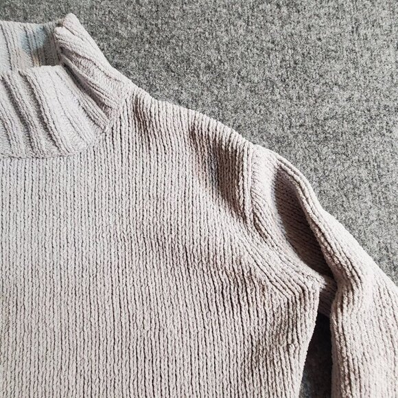 Philosophy Republic Clothing Women's Knit Pullover Sweater Mock Neck Sz XS Blue - Picture 5 of 10